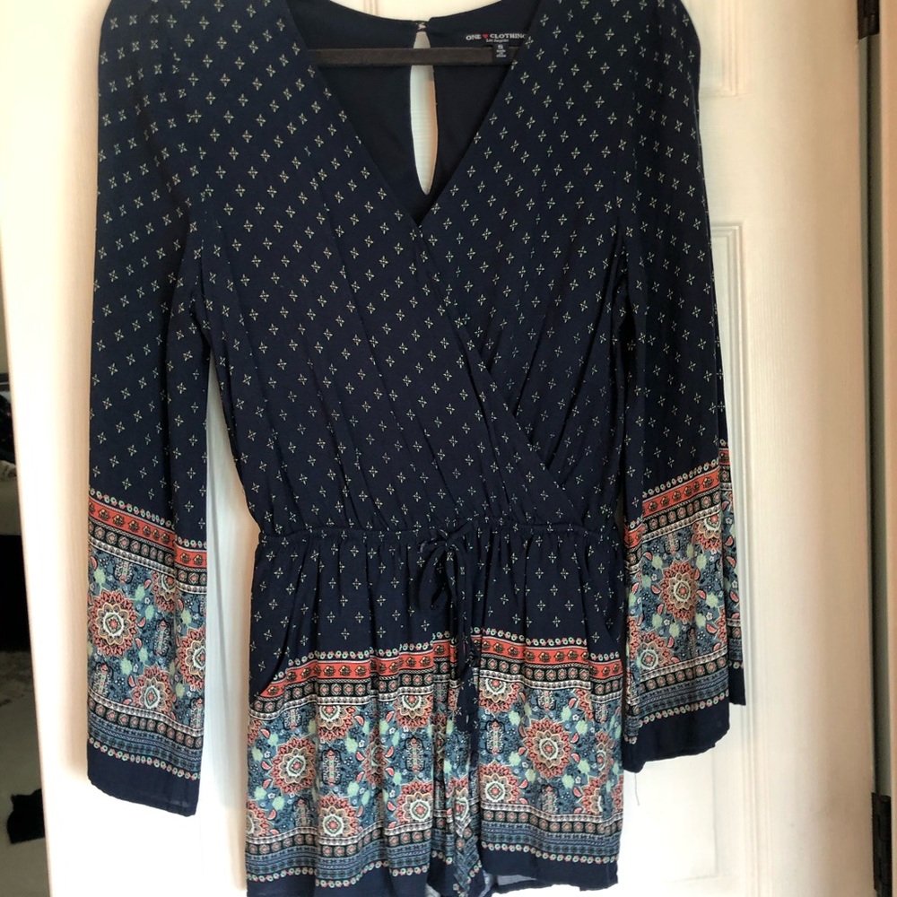 Patterned romper - Picture 2 of 3